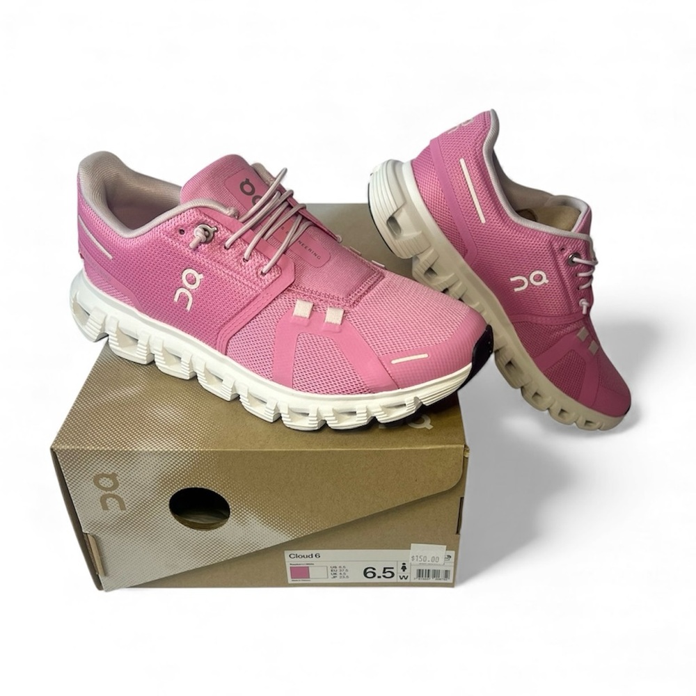 On Cloud - CLOUD 6 - RASPBERRY (PINK) / WHITE